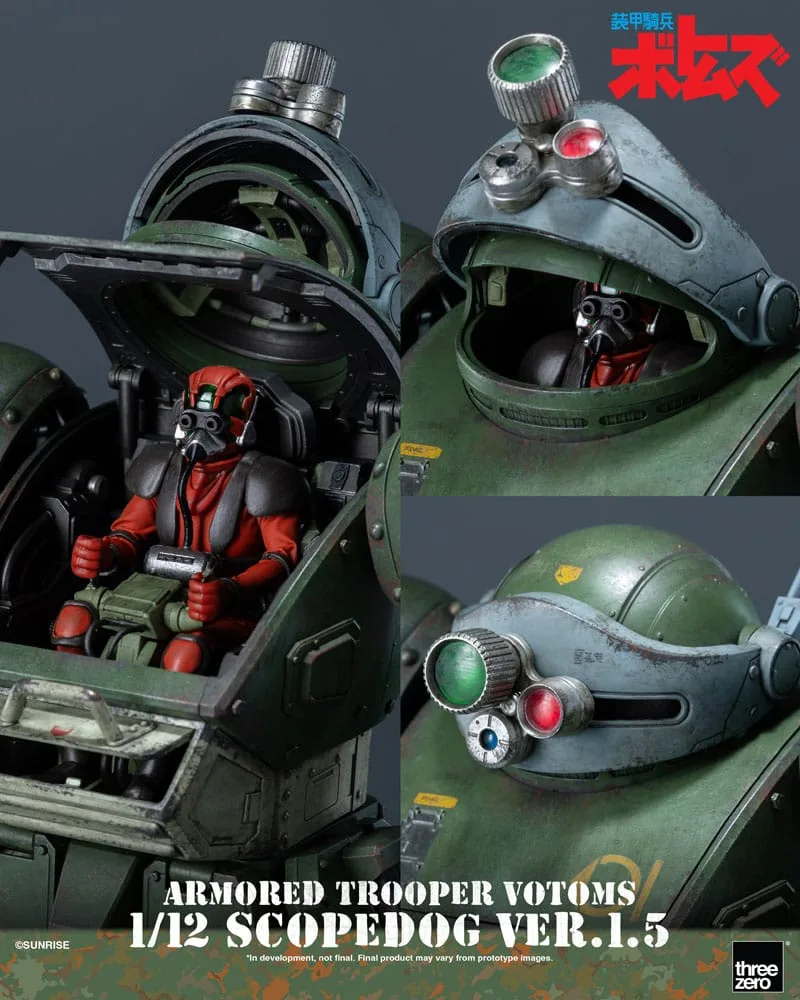 Armored Trooper Votoms Action Figure – Robo-Dou Strikedog 12