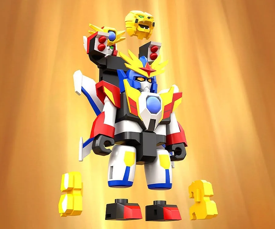 Da-Garn Action Figure – Brickroid Ga-Orn Animal Mode 2 cm 7