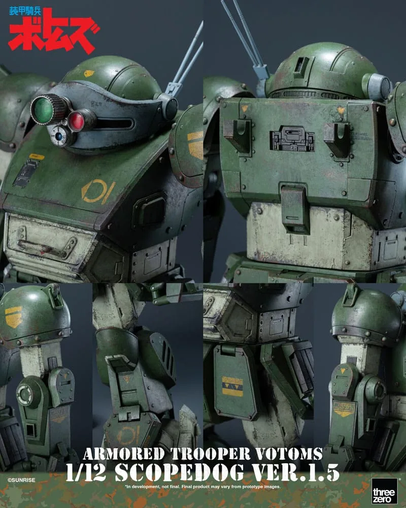 Armored Trooper Votoms Action Figure – Robo-Dou Strikedog 10