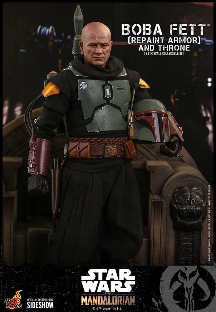 Star Wars Actionfigur – Boba Fett mit Thron Special Edition 30 cm 16