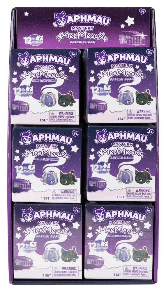 Aphmau Mini Figures – MyStreet Mystery Meemeow Display of 12