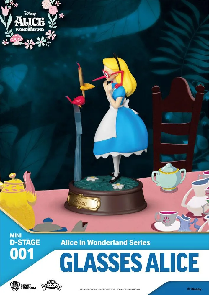 Alice in Wonderland Mini-Dioramen – Mini D-Stage 6er-Set 10 cm 3