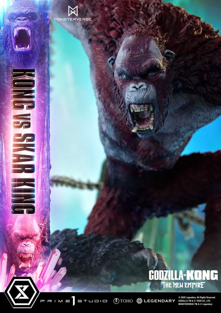 Godzilla x Kong Diorama Statue – Kong vs Skar King 104 cm 16