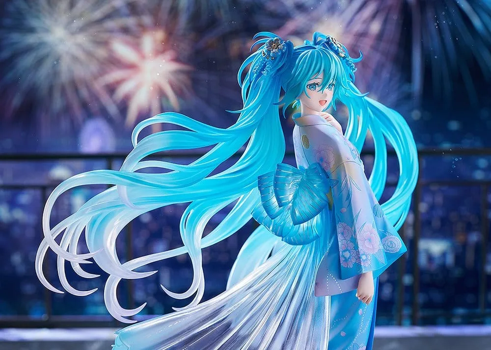 Hatsune Miku PVC Figure – Music & Fire Works 1/7 23 cm 5