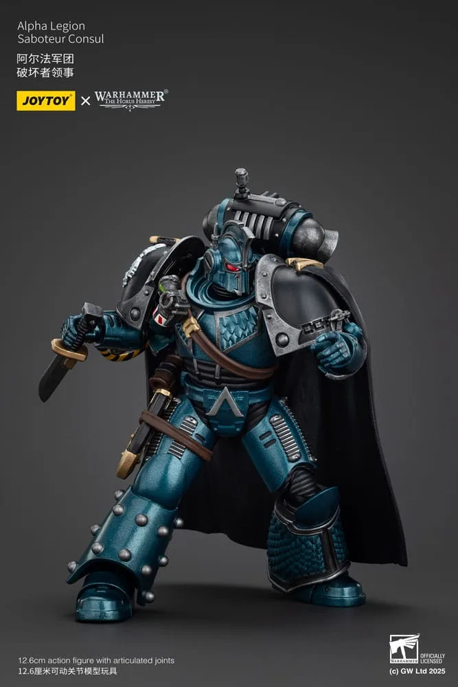 Horus Heresy Action Figure – Alpha Legion Saboteur Consul 20 cm 6