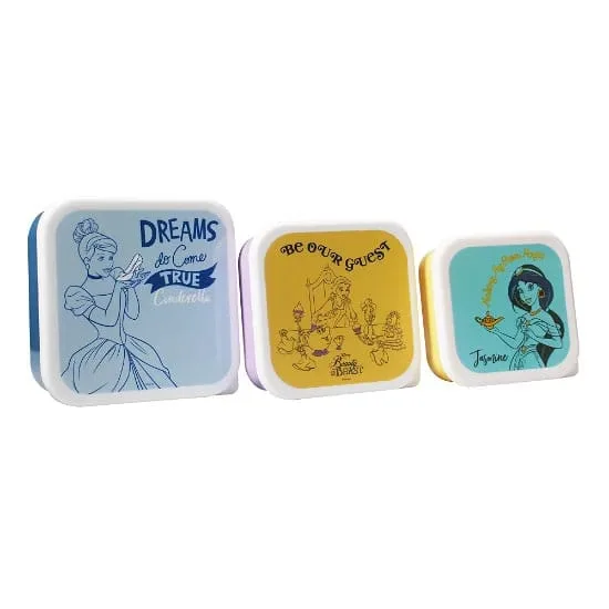 Disney Princess Snack Box Set – Colour Pop 3-Piece