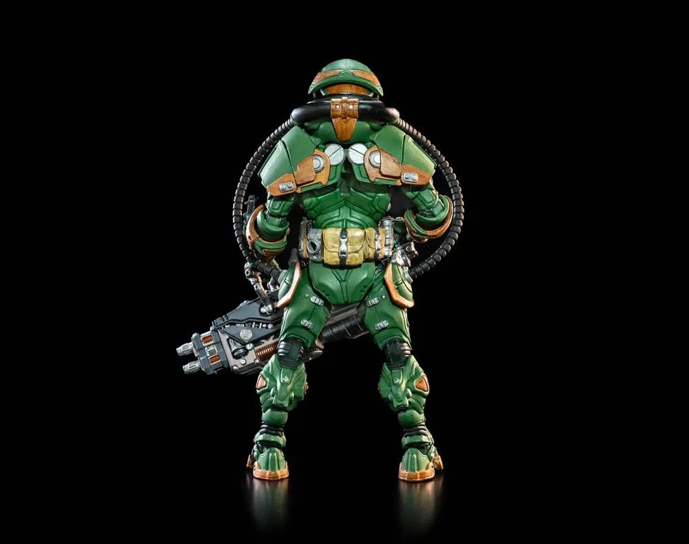Cosmic Legions Action Figure – T.U.5.C.C. Heavy Gunner 5