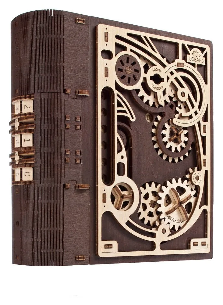 Ugears Wooden Model Kit – Book of Secrets 16