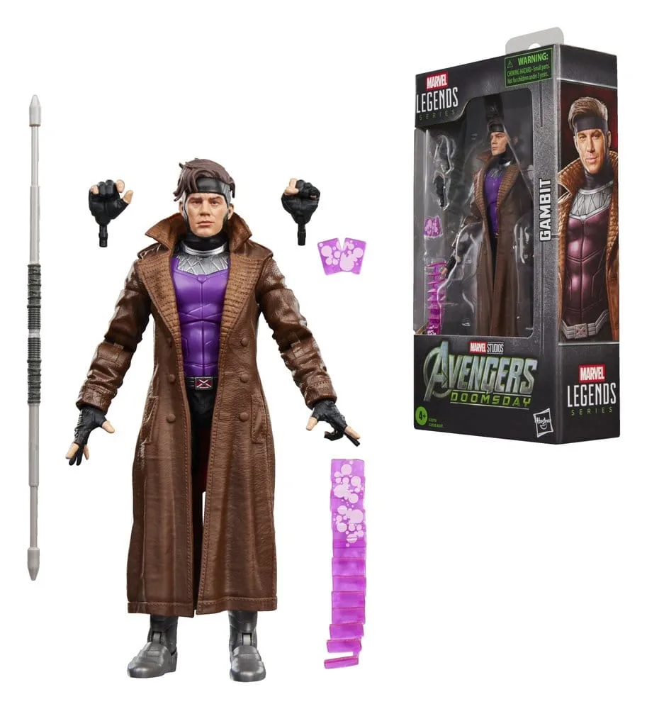 Avengers Doomsday Action Figure – Marvel Legends Gambit 15 cm 3