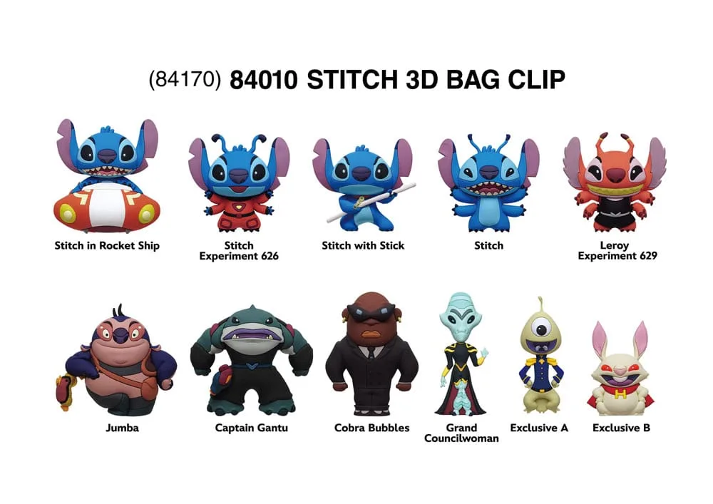 Lilo & Stitch Bag Clips – Stitch in Space 24 Blind Bags 3
