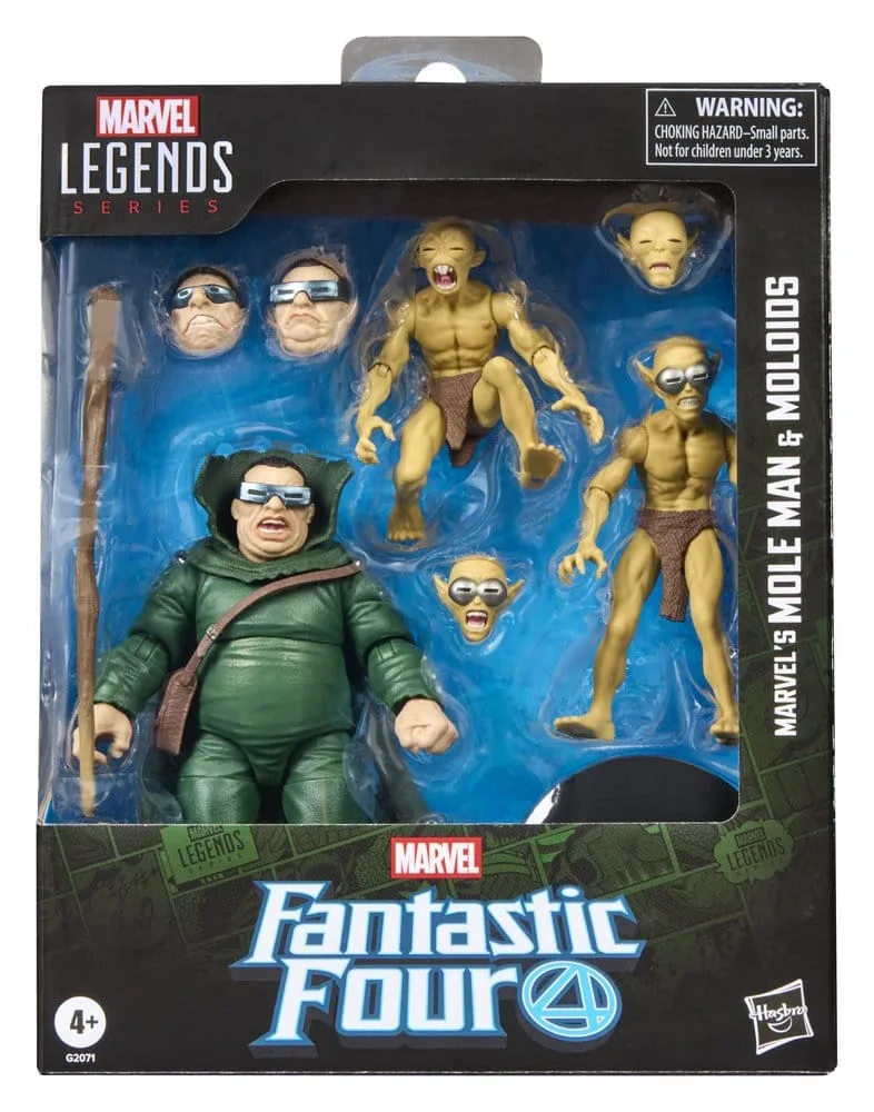 Fantastic Four Action Figures – Mole Man and Moloids 3-Pack 15 cm 5