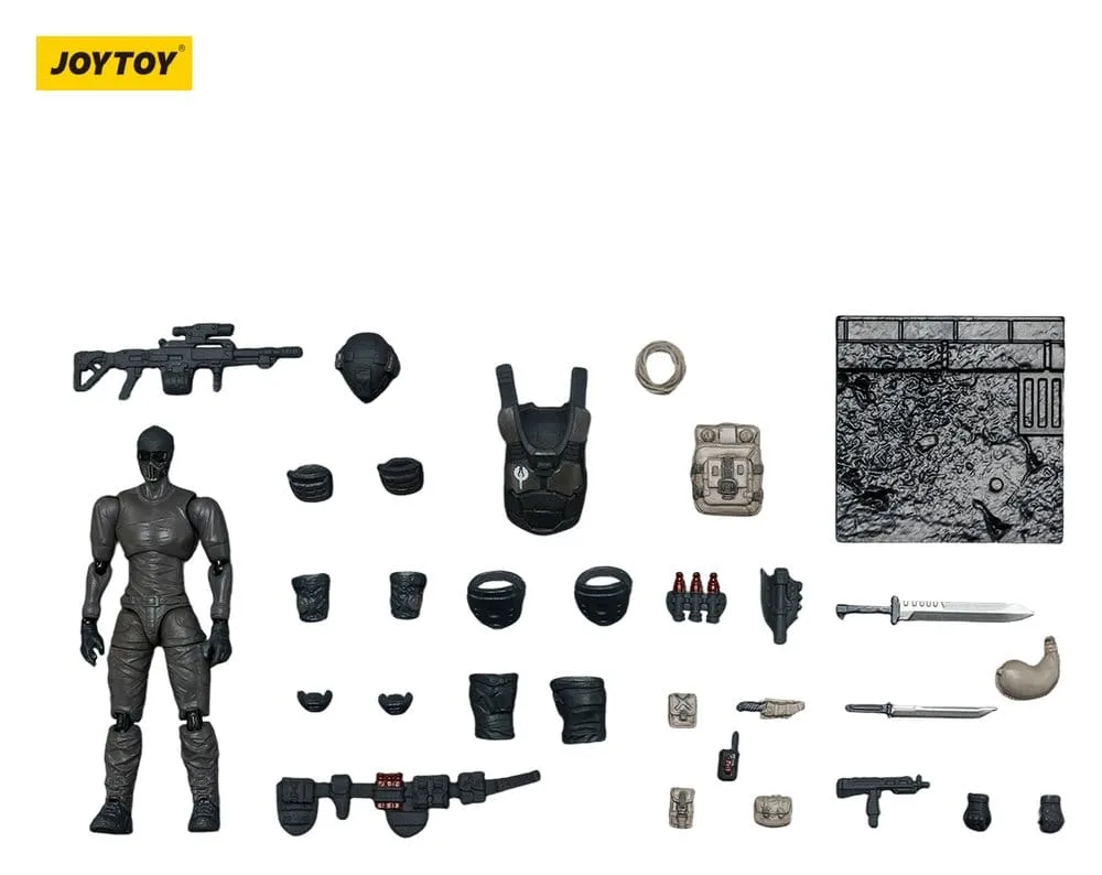 Dark Source Action Figure – Steel Ride Corps Assaulter Echo 7.6 cm 12