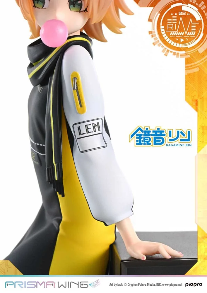 Vocaloid PVC Statue – Kagamine Rin Art by lack 21 cm 22