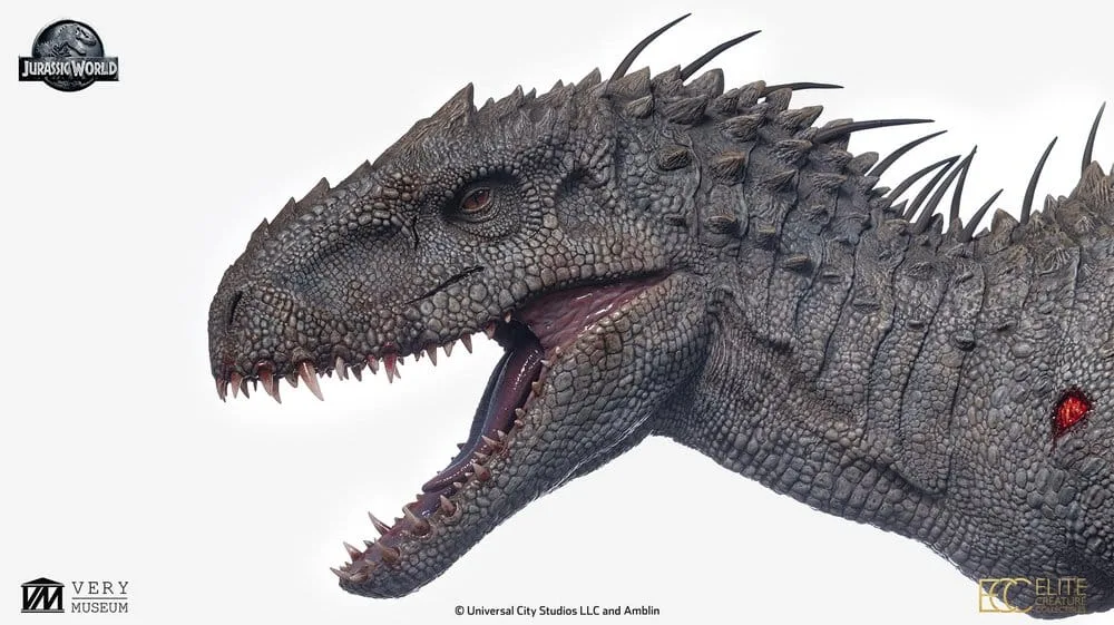 Jurassic World Statue – Indominus Rex 1:12 139 cm 9