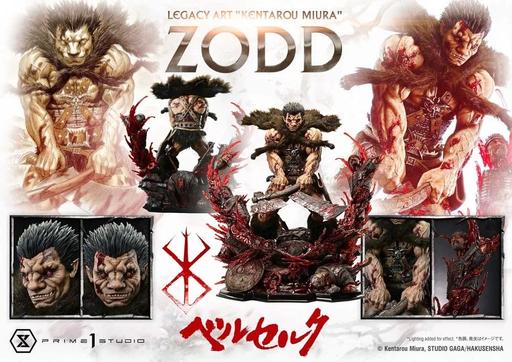 Berserk Statue – Zodd Legacy Art 1/4 88 cm 5