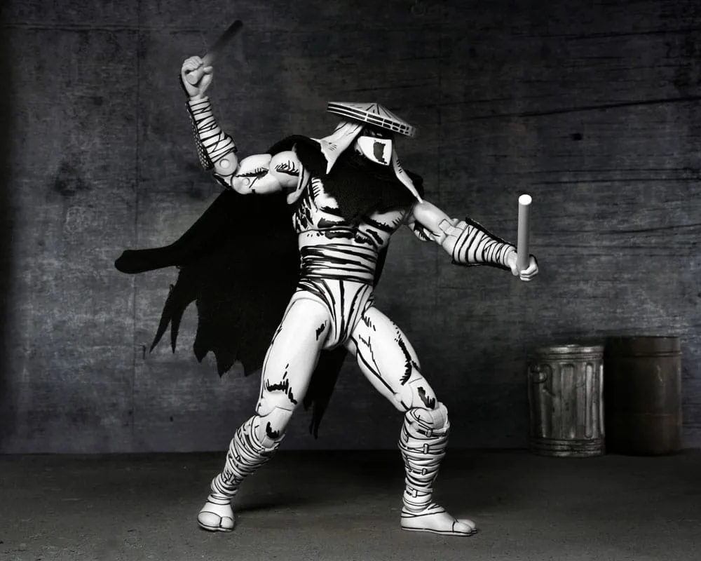 TMNT Action Figure – Black and White Foot Assassin 18 cm 6