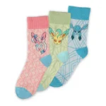 Pokémon Socks – Eevee Evolution 3.0 3-Pack EU 35–38 1