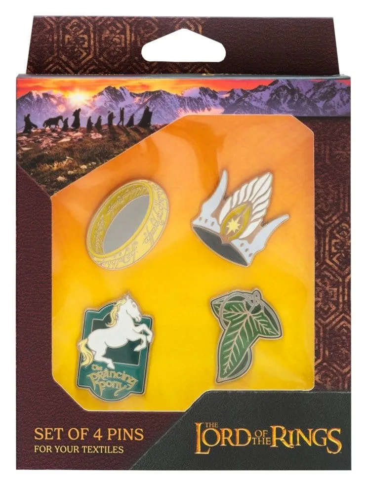 The Lord of the Rings Pins – Set of 4