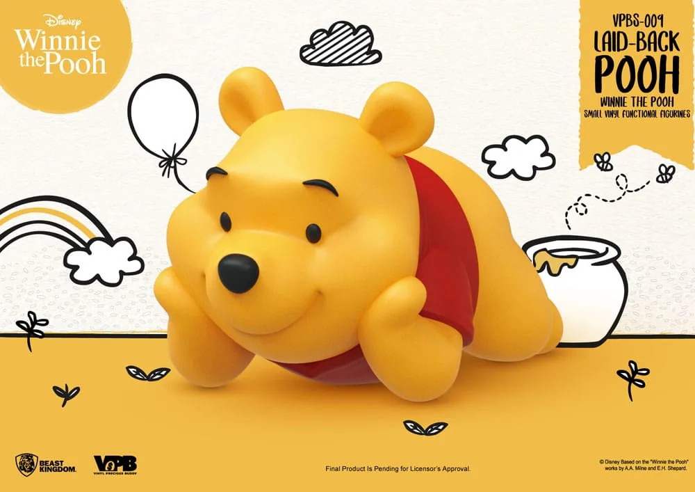 Winnie the Pooh Vinyl Bank – Laid-Back Pose 17 cm 2