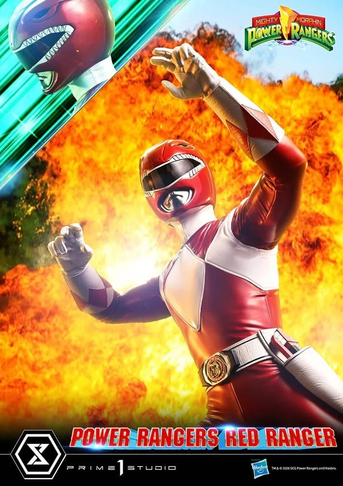 Mighty Morphin Power Rangers Statue – Red Ranger 1/4 Scale 62 cm 5