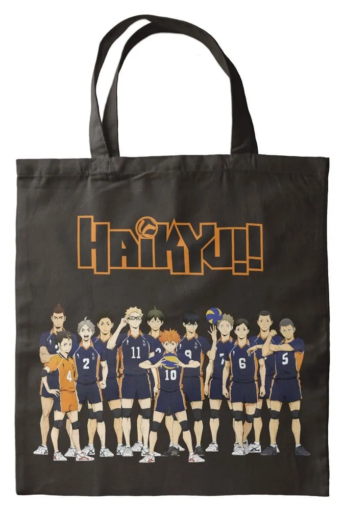 Haikyu Tote Bag – Black 40 x 35 cm
