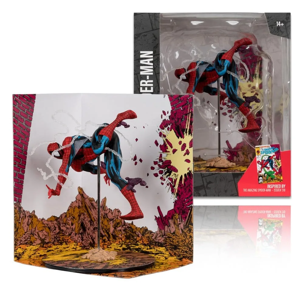 Marvel PVC Figure – Spider-Man Amazing Issue 318 17 cm 2