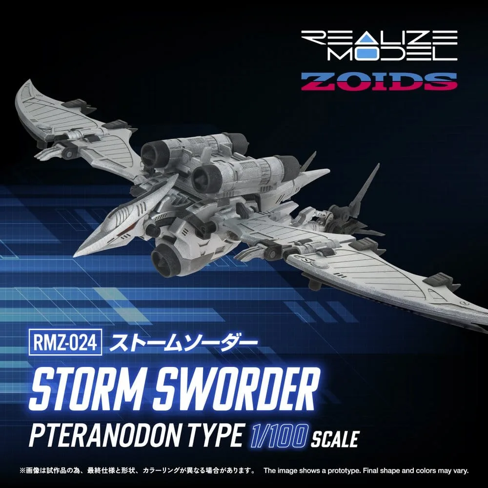 Zoids Model Kit – RMZ-024 Storm Sworder 1/100 Scale 11 cm 2