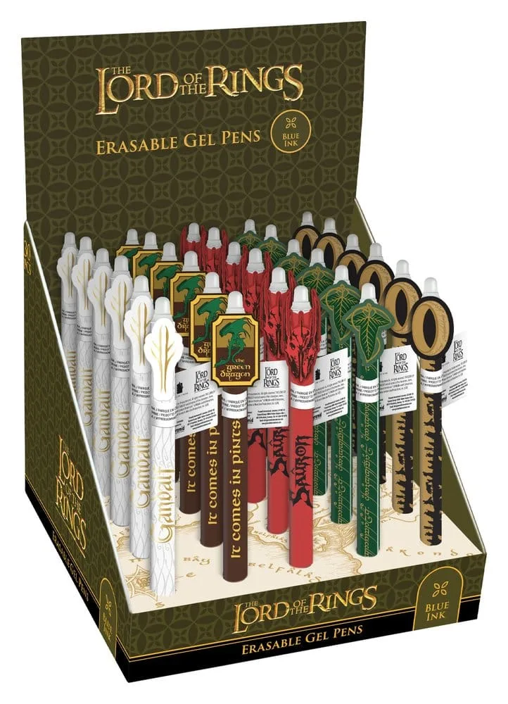 The Lord of the Rings Gel Pens – Epic Journey Display 30-Pack 1