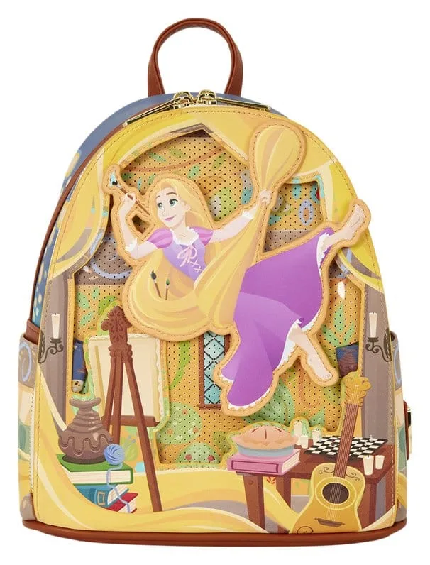 Tangled Mini-rugzak – Loungefly Rapunzel Painting 26 cm 8