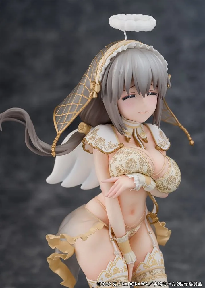 Uzaki-chan Wants to Hang Out Figur – Tsuki Angel Version 1/7 19 cm 6
