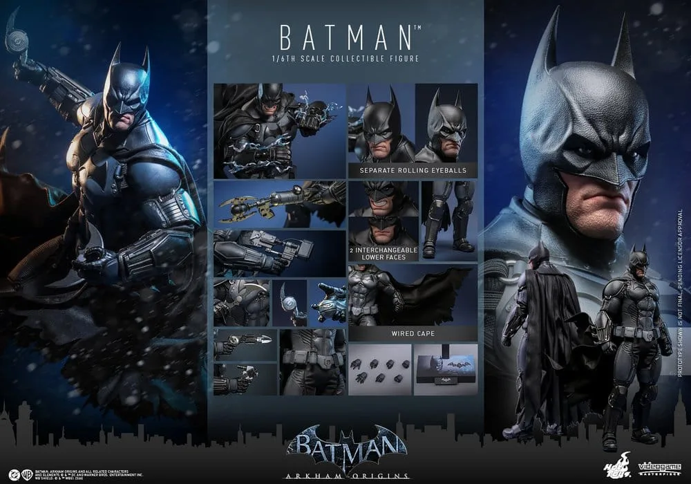 Batman Arkham Origins Action Figure – 1/6 Scale 33 cm 25