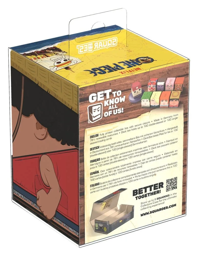 One Piece Deck Box – Squaroes Monkey D. Luffy OP001 10