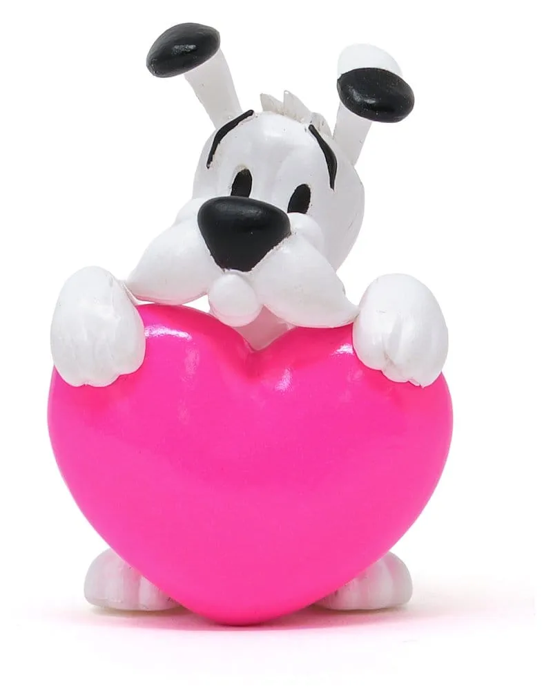 Asterix PVC Figure – Dogmatix Pink Heart 4.5 cm