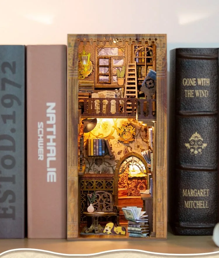 Book Nook Model Kit – CuteBee Eternal Bookstore 23 x 11 cm 6