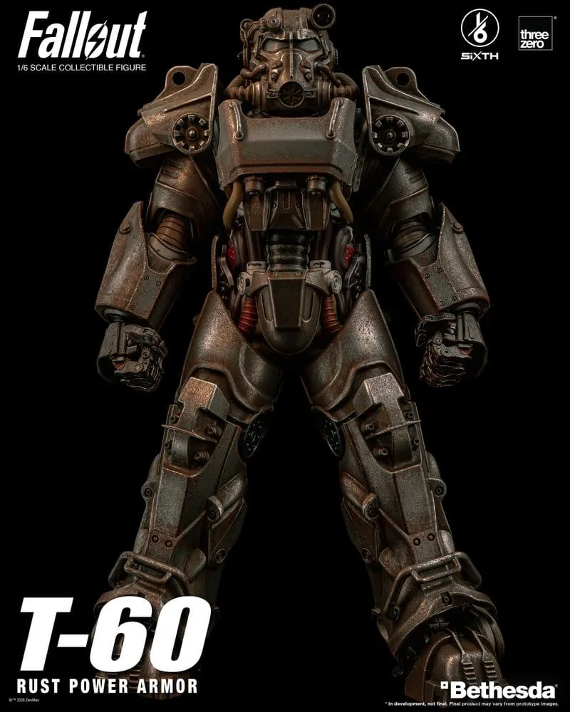 Fallout Action Figure – T-60 Rust Power Armor 1/6 11