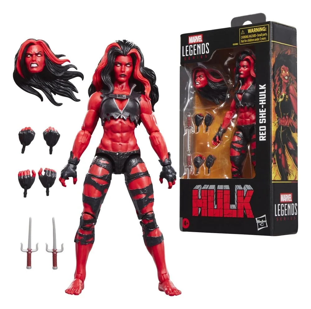 Marvel Legends Action Figure – Red She-Hulk 15 cm 2