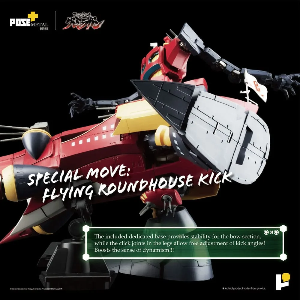 Tengen Toppa Gurren Lagann Figure – POSE+METAL Dai-Gurren 33 cm 14
