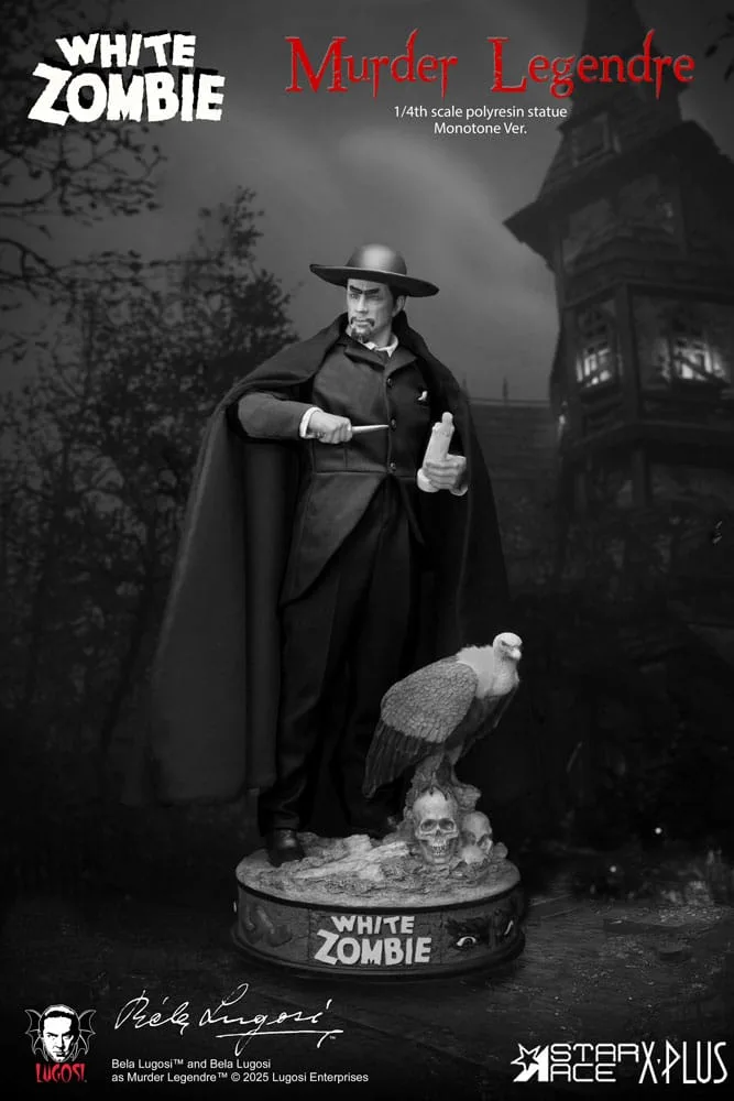 White Zombie Statue – Murder Legendre Monotone Version 1/4