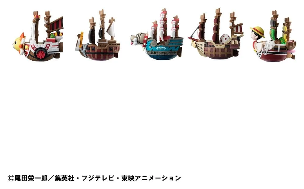 One Piece Mini Figures – YuraColle Grand Line Vol. 3 6-Pack 6 cm 10