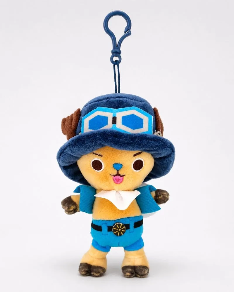 One Piece Plush Keychain – Chopper x Sabo 11 cm
