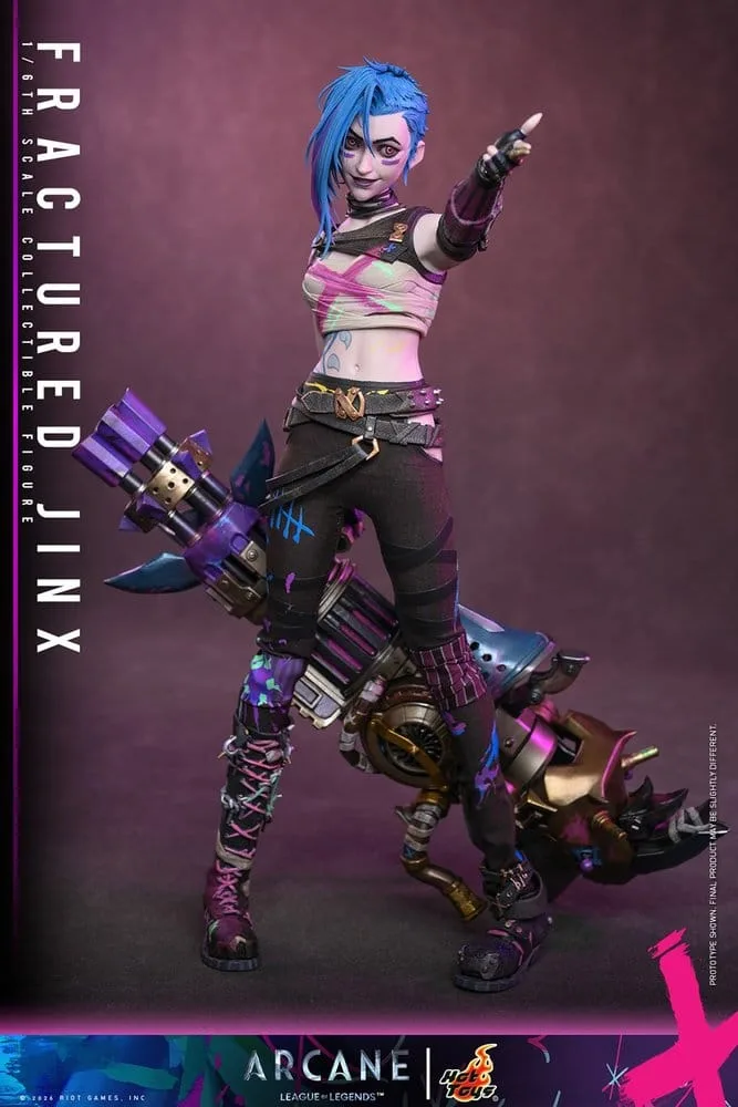 Arcane Action Figure – Fractured Jinx 1/6 28 cm 15