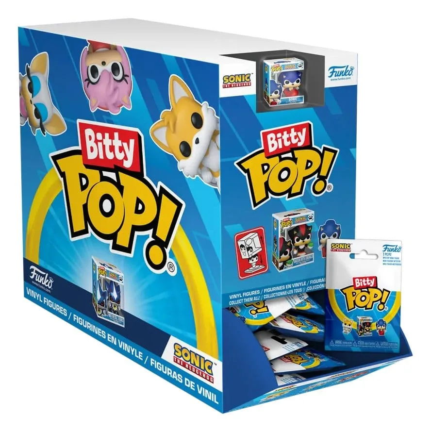 Sonic the Hedgehog Vinyl Figures – Bitty Pop 32-Piece Display 2 cm