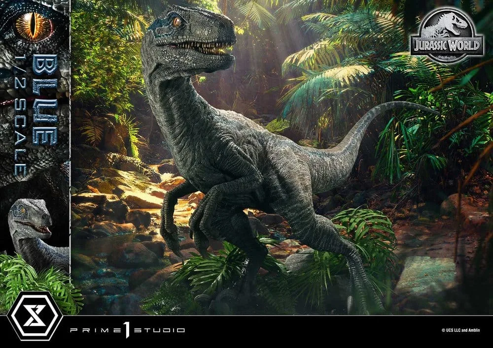 Jurassic World Fallen Kingdom Statue – Blue 1/2 Scale 88 cm 4