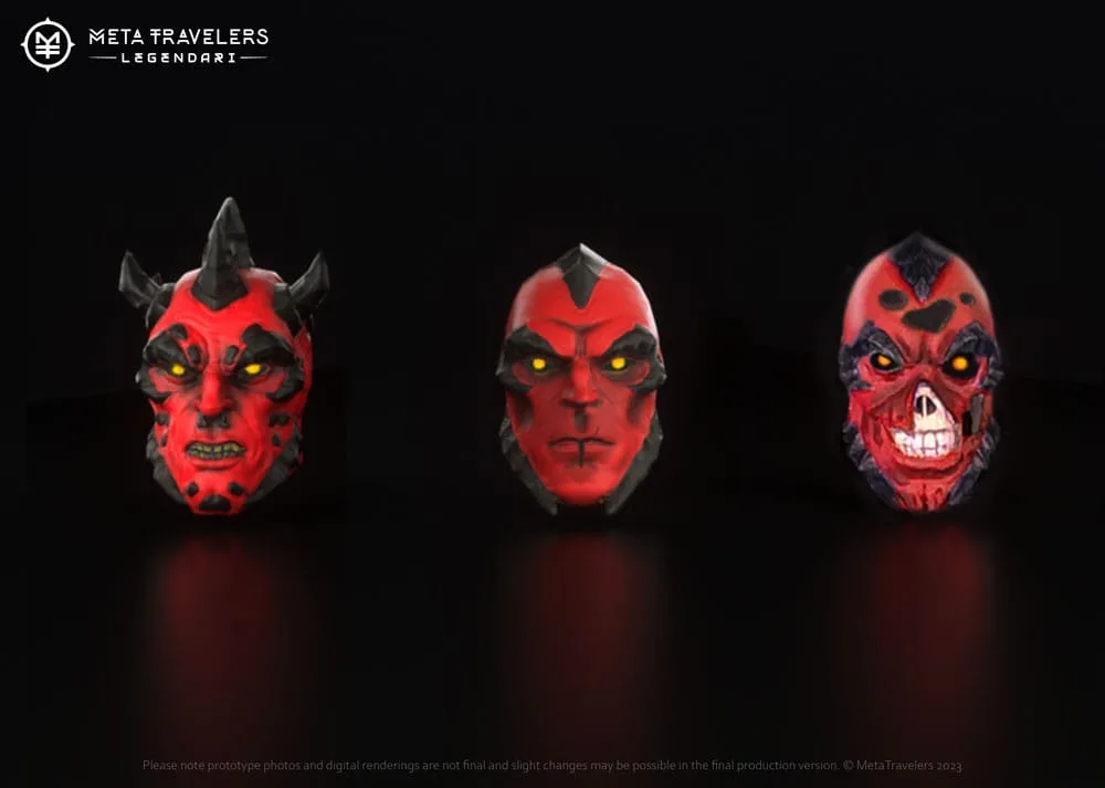 Legendari Accessory Pack – Nibiru Villain Heads