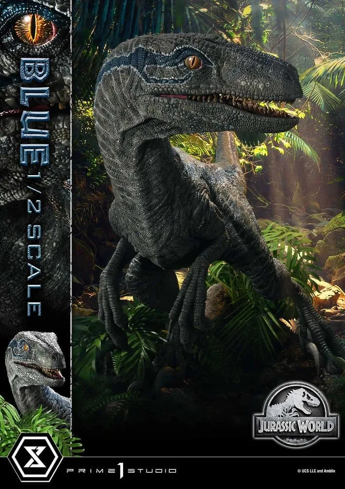 Jurassic World Fallen Kingdom Statue – Blue 1/2 Scale 88 cm 3