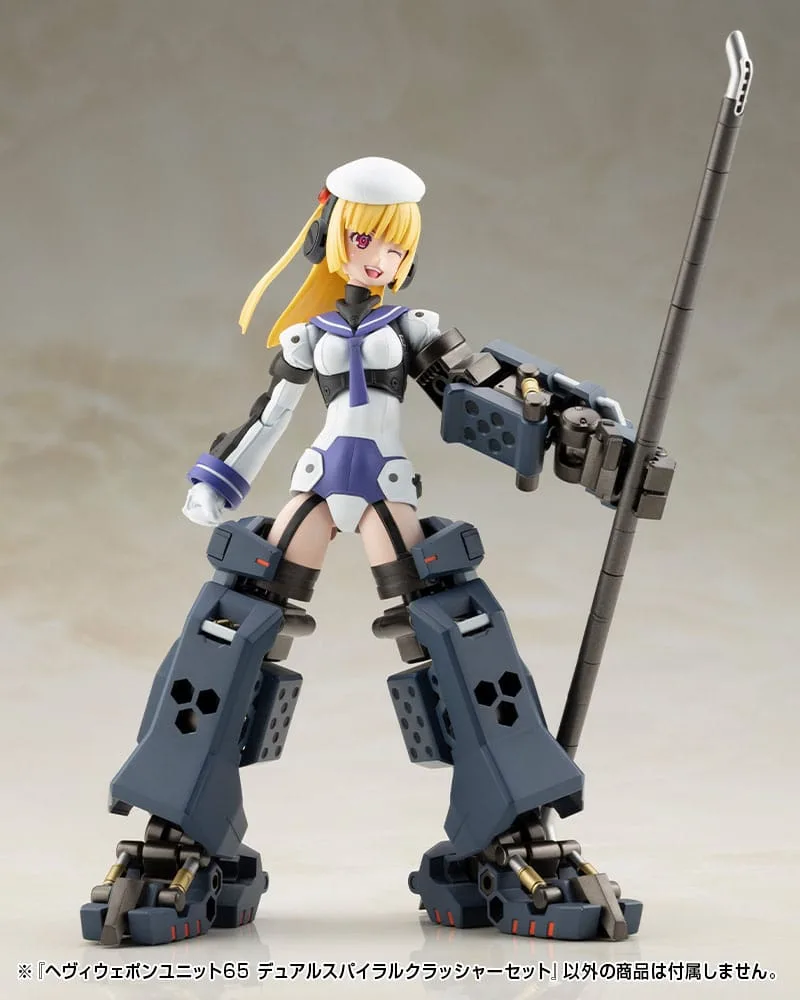 Kotobukiya M.S.G. Zubehörbausatz – Dual Spiral Crusher Unit 65 8