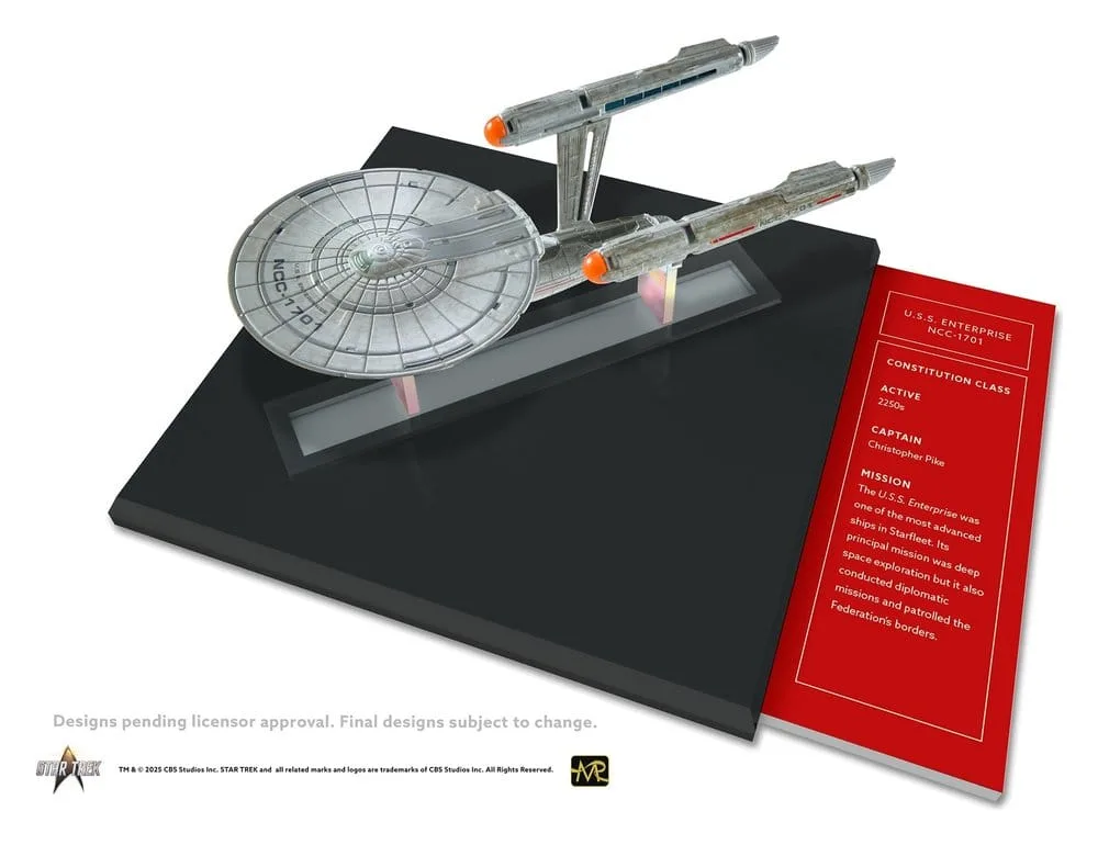 Star Trek Die-Cast Model – USS Enterprise NCC-1701 10 cm 3