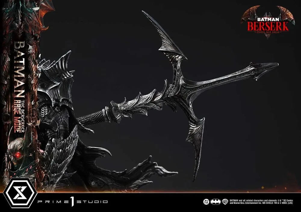DC Comics Statue – Batman The Berserker Rage Mode 1/4 82 cm 12