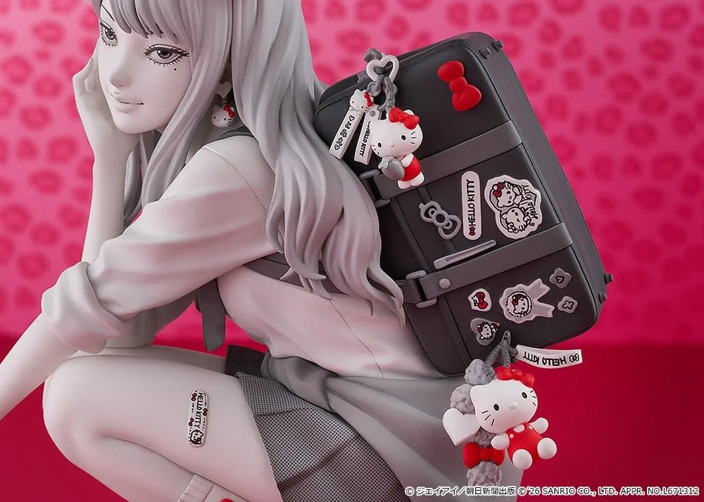 Junji Ito PVC Figure – Gyaru Tomie x Hello Kitty 14 cm 6