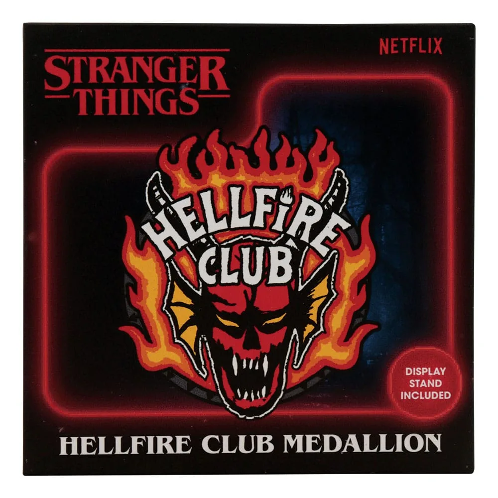 Stranger Things Medallion – Hellfire Club Limited Edition 4